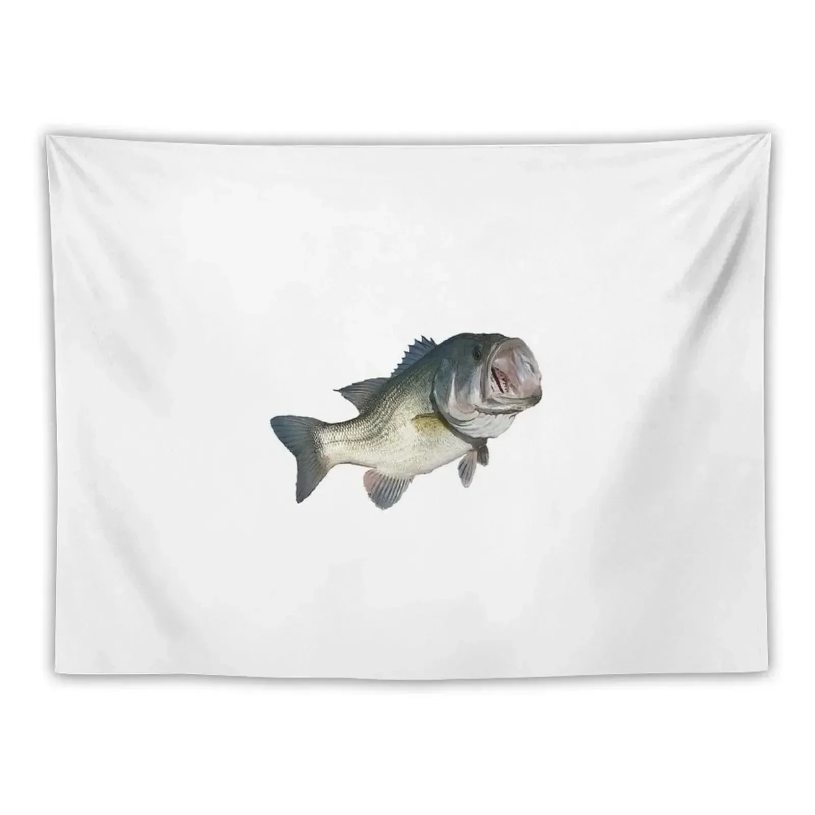 Largemouth Bass Tapestry Aesthetic Room Decor Korean Room Decorating Aesthetic Carpet On The Wall Bedroom Deco Tapestry