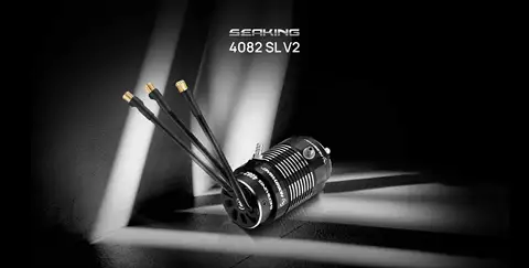 Nuevo Hobbywing Seaking 4082 SL V2 el motor está diseñado para modelos de barcos RC de alto rendimiento.