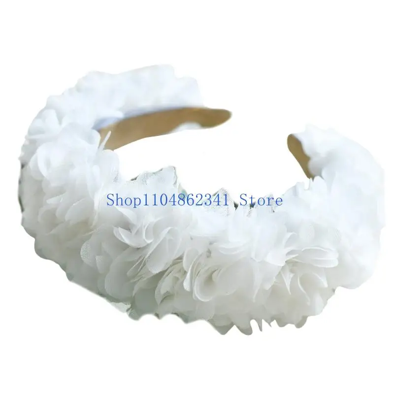 Cancelle da testa a fiori 5ASD per donne Creative Hairscone Calco