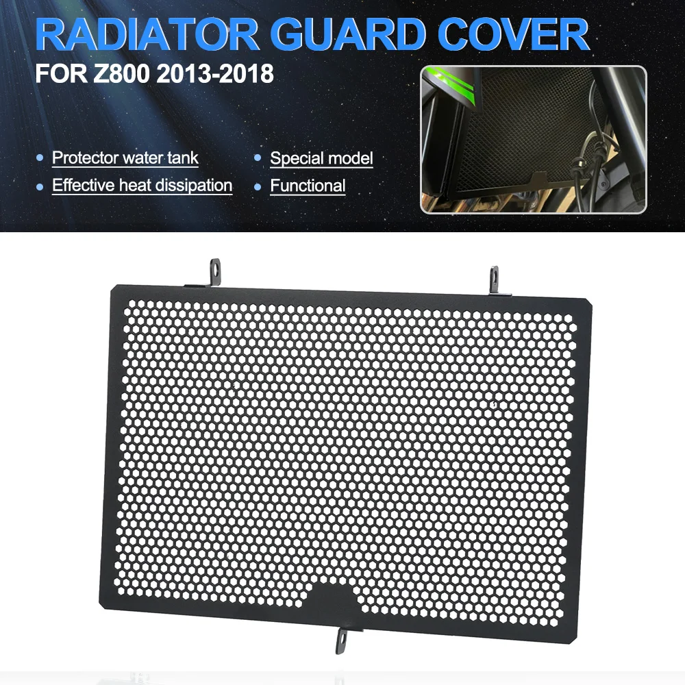 

For Kawasaki Z800 2013 2014 2015 2016 2017 2018 Motocycle Radiator Grille Cover Water Tank Guard Protection Accessories