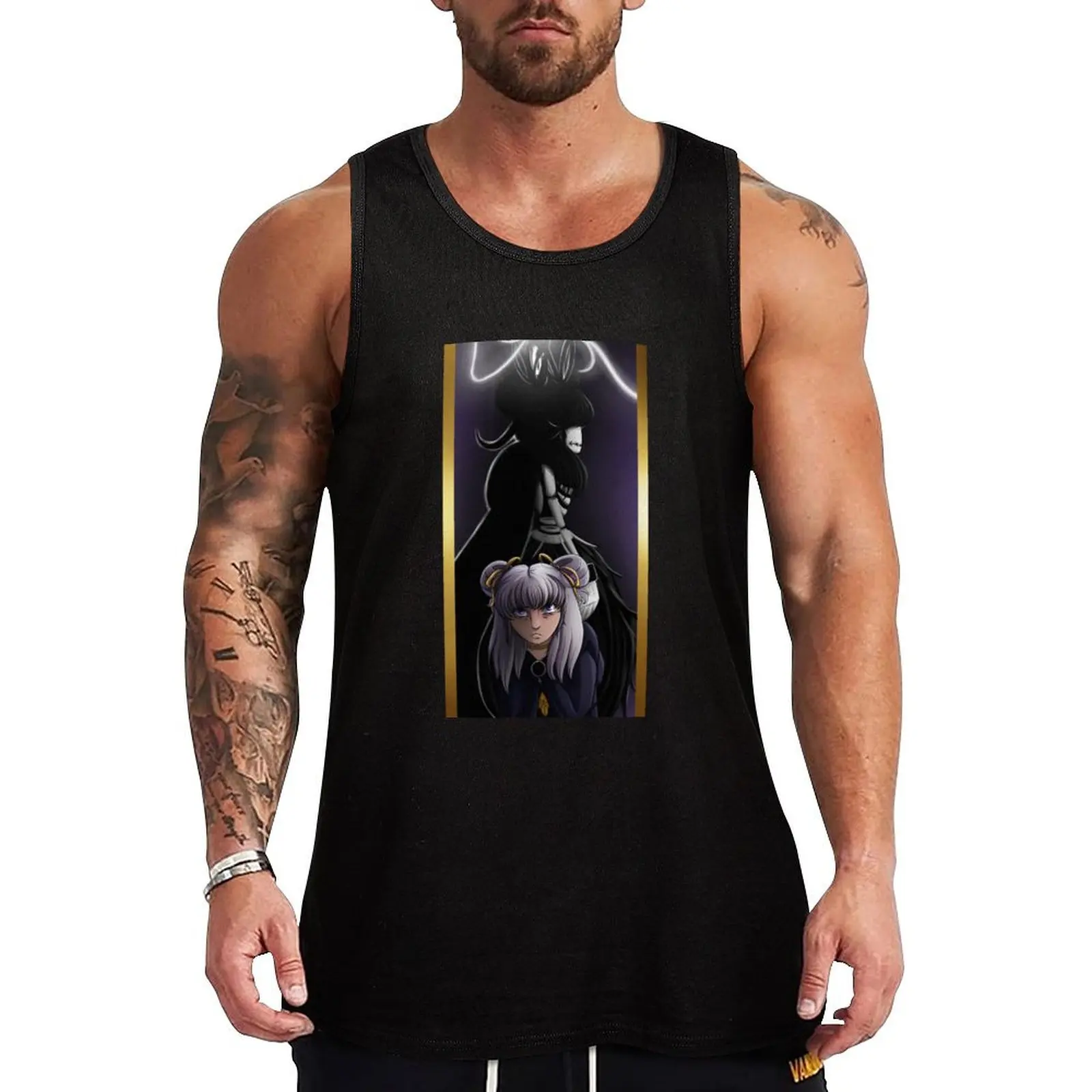 Fear No Evil, Celestial Wraith Tank Top gym Men's t-shirts Working vest Men's sleeveless t-shirt muscular man