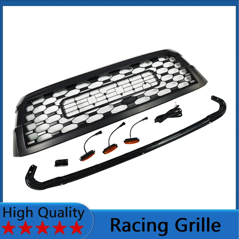 

Для Toyota Sequoia 2019-2022: Гоночная решетка радиатора, передний бампер, комплект обвесов, аксессуары