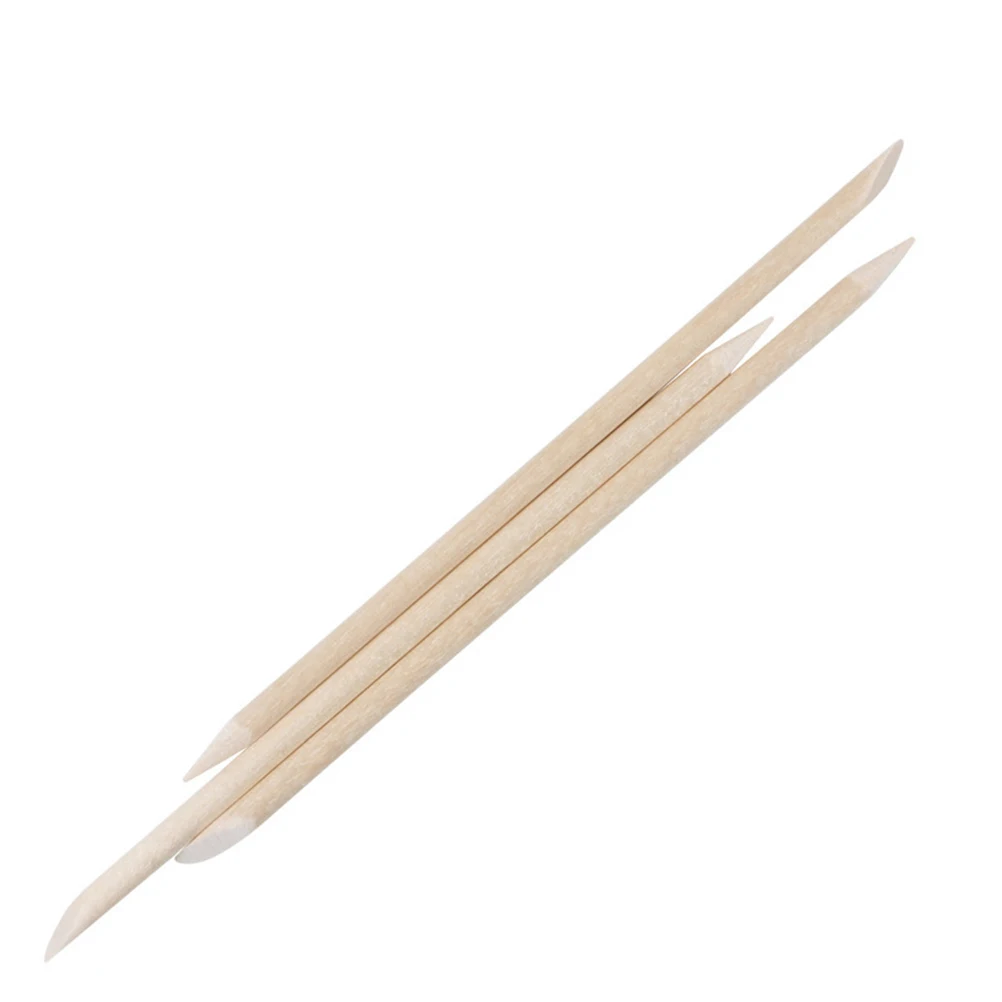 

100 Pcs Nail Cleaning Stick Art Polishers Cuticle Pusher Dead Skin Pushers Manicure Tools for