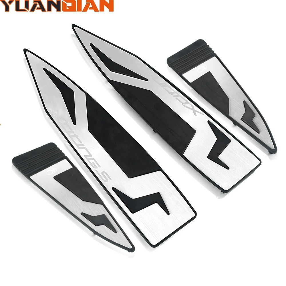 For KYMCO XCITING 400 S400 XCITINGS400 XCITING400 2019 Motorcycle Accessories Footrest Footpads Foot Pegs Pedals Plate Pads