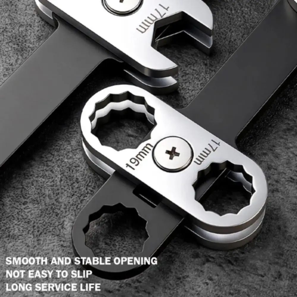 

8-in-1 Multi-Size Universal Torx Wrench Dual End Open Box Combination Plum Wrench Portable Design Manual Operation