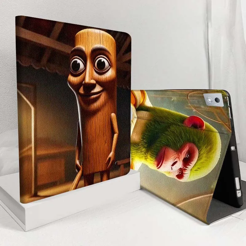 

Tung Tung Sahur Art Creation For Lenovo Pad Tab Legion Xiaoxin Y900 Y700 K10 M10 P11 3rd Pro GT Plus Gen Cover Tablet Case