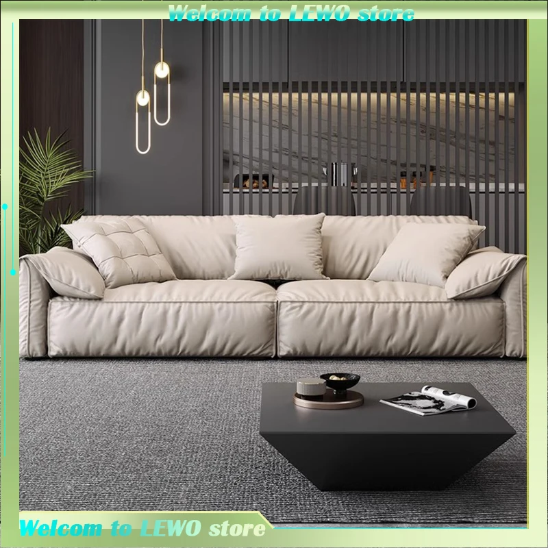 

Luxury Living Room Sofa Background Family Multifunctional Lazy Sofa Bed Minimalist Relaxing Divani Da Soggiorno Home Furniture