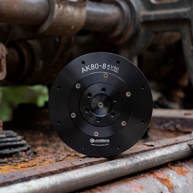 CubeMars AK80-8 KV60 Robotic Actuator Module Brushless Joint Motor For Legged Robot, Exoskeleton Arm AGV, Rated 10Nm