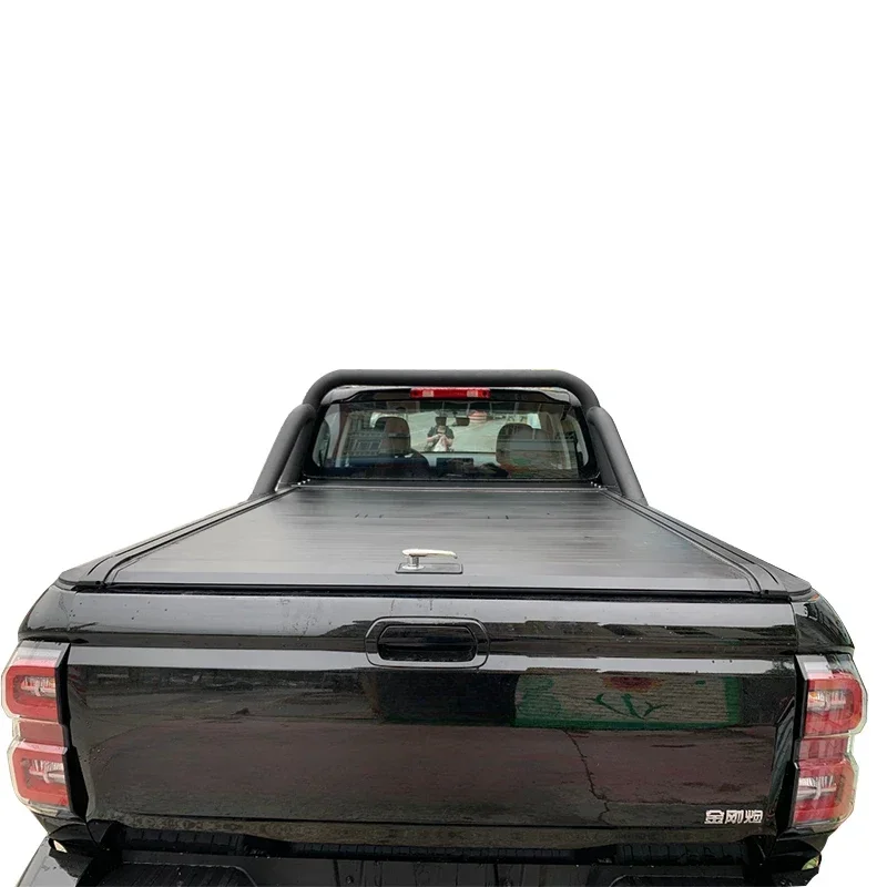 

High Quality Aluminium Alloy Manual Retractable Tonneau Cover Roller Shutter Lid Truck Pick Up Bed Cover for Ford F150 Ranger