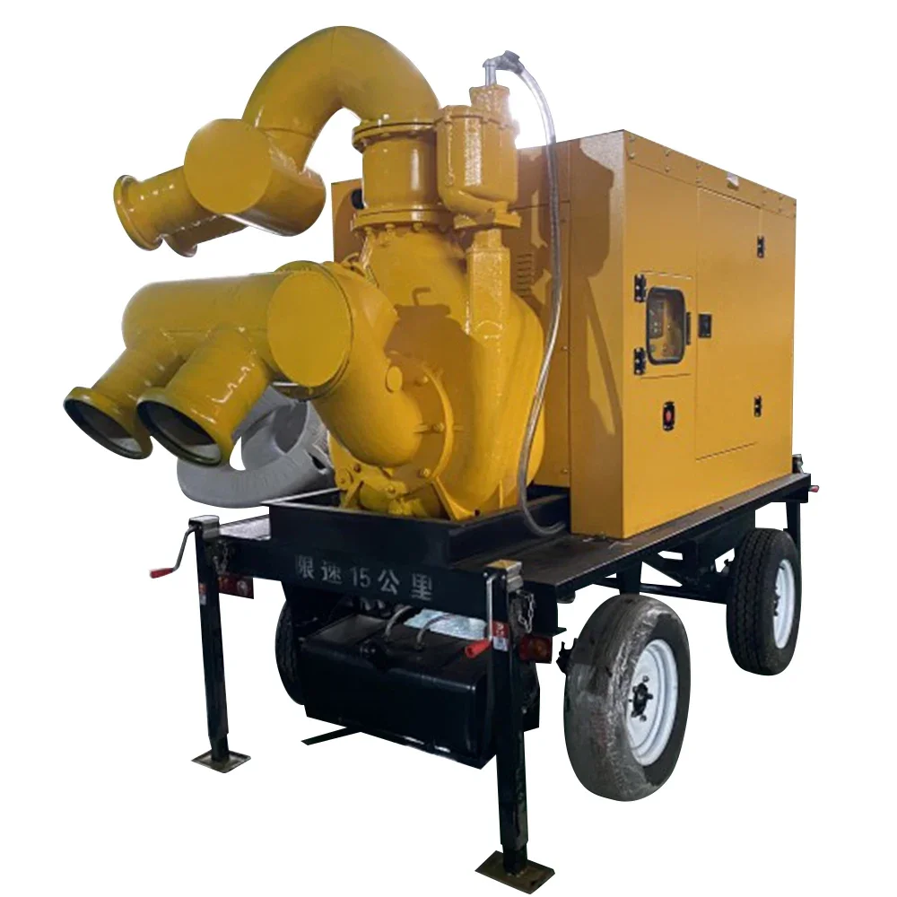 Diesel Water Pump Generator Set Is Used For Hydroelectric Power Generation 170m³/h