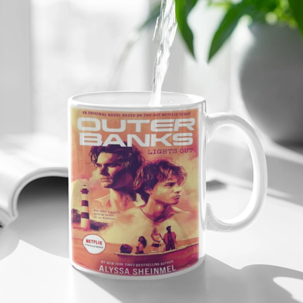 O-Outer Banks Anime Coffee Mug Tea Cup 11oz Coffee Cup Funny Birthday Gifts for Women and Men Ceramic Mug Personalized Cup