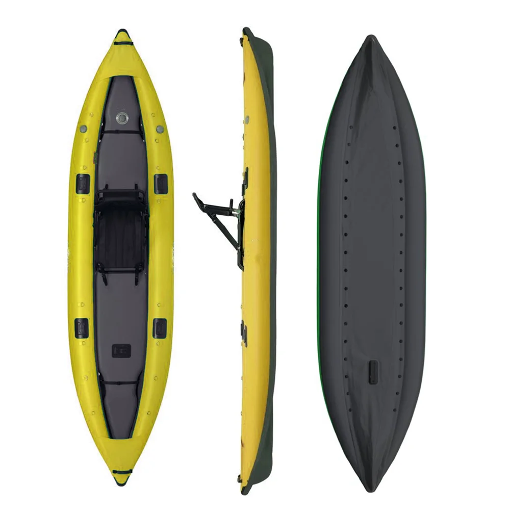 

CE Certificate Custom Logo Sea Kayak Inflatable Hypalon 2 Person Fhising