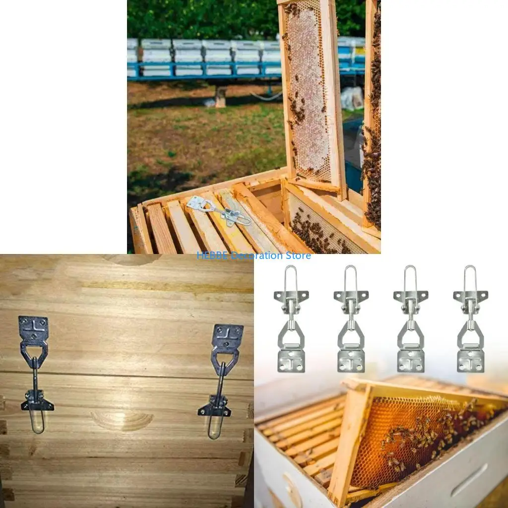 B0KC Adjustable Beekeeping Hives Buckle Fastening Tool for Safe Hives Management Adjustable Toggles