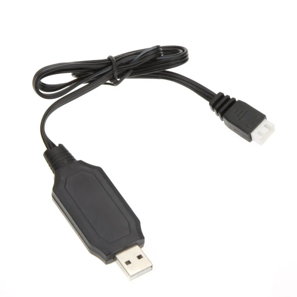 High Quality 7.4V Lipo Battery USB Charger Cable for V912 V913 V915 V262 V323 V333 V666 / F45 F49 F46 F39 T40C T23 RC Toys