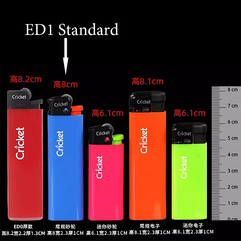 DOLPHIN Zinc Alloy Exquisite Pattern Metal Case for Cricket ED1 Large Lighter Decorative Case
