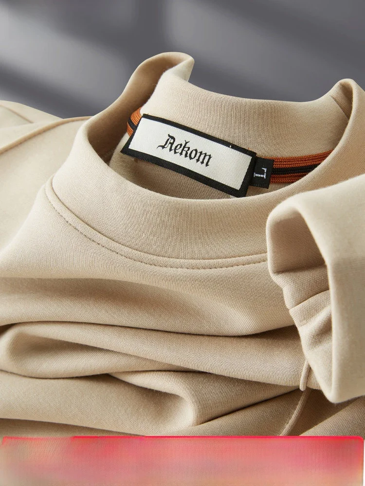 

Premium Feel Modal Long Sve round Ne Sweatirt Men's Faion Trend Soft Air Layered T-irt for Autumn Winter