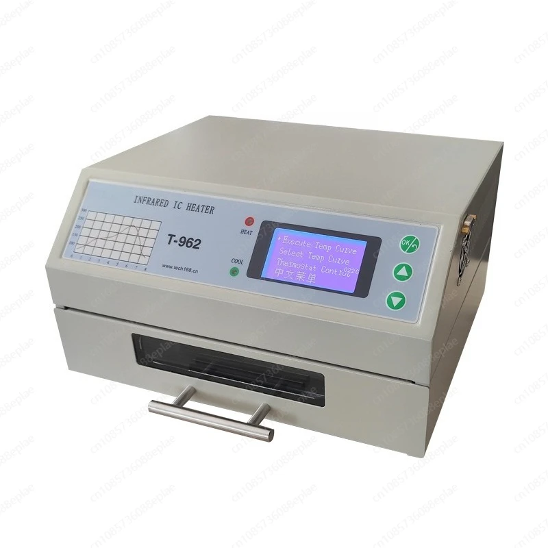 T-962 Infrared IC Heater Desktop Infrared Reflow Soldering Machine For BGA SMD SMT Rework Solder Oven Station 180 x 235 MM