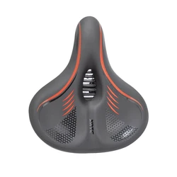 Oversized Bike Seat for Men & Women Comfort - Wide Soft Cushion Bicycle Seat Comfortable Replacement - Large Padded Bike Seat