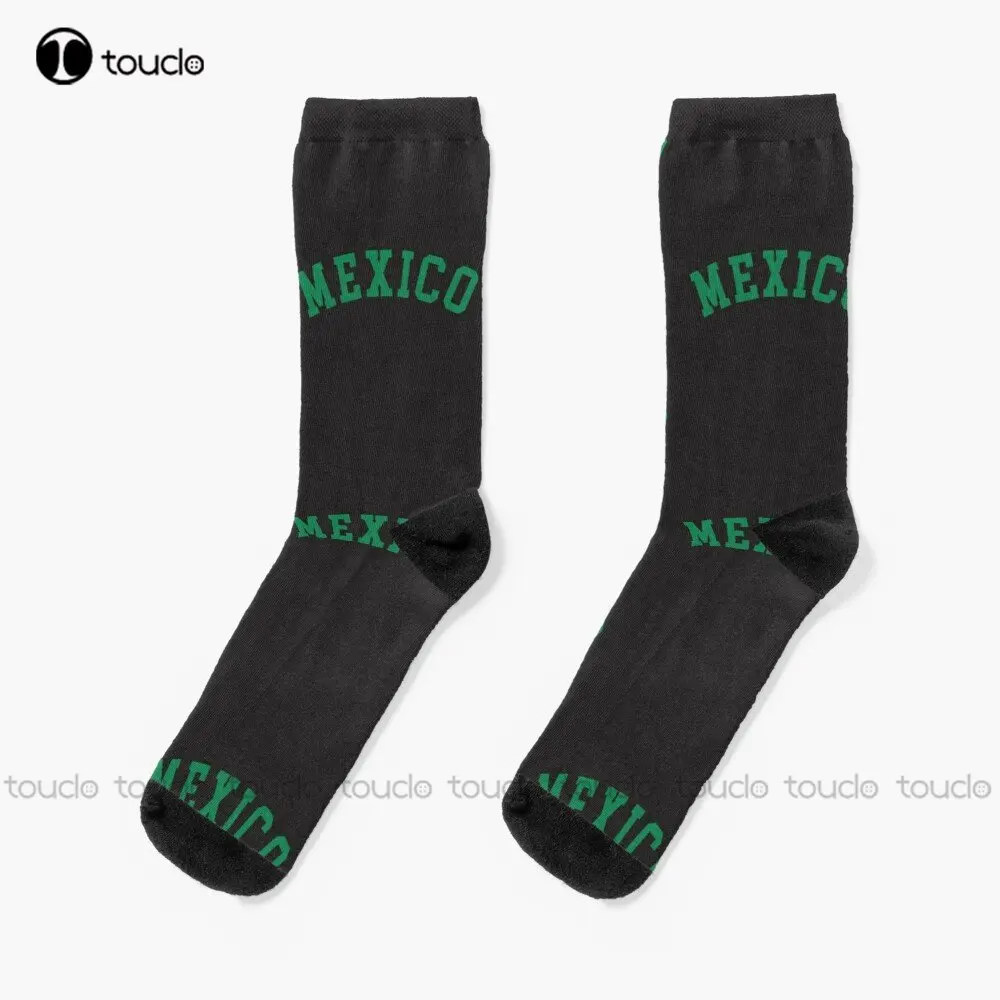 For Lovers Of Mexico And The Mexican People Socks Mens Cotton Socks Personalized Custom Unisex Adult Teen Youth Socks Streetwear