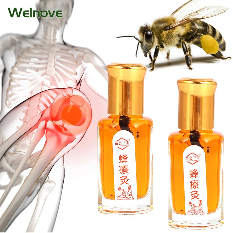 

12ml Bee Venom Oil Joints Muscle Pain Relief Waist Knee Arthritis Rheumatism Analgesic Body Massage Orthopedic Medical Ointment