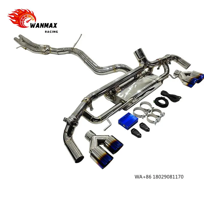 

High Quality Valved Sport 304SS Exhaust System for 2017 Q7 -4M V6 3.0