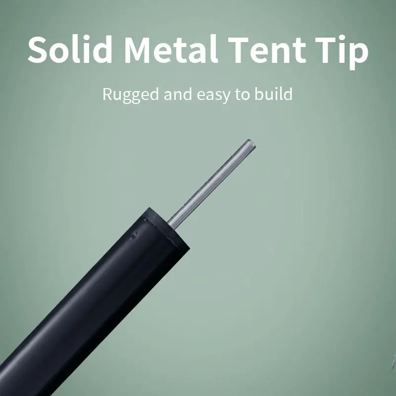 Telescopic Extension Camping Tarp Poles Adjustable Tarp Support Cross bar Pole Flexible Tent Pole