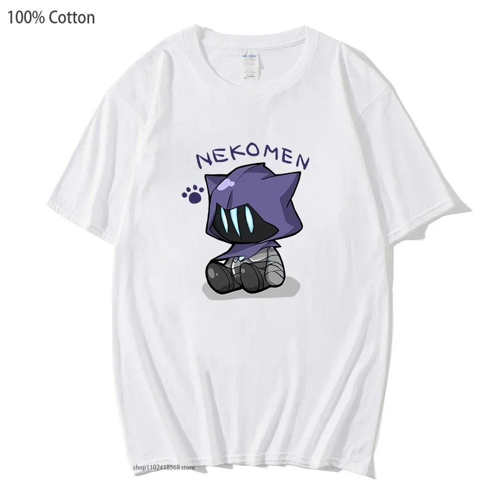 

100% Cotton Shirt-tee Cute VALORANT Shirt Men Omen Cartoon T-Shirts Women Fashion Tops Boys Girls Game Printed Harajuku Unisex