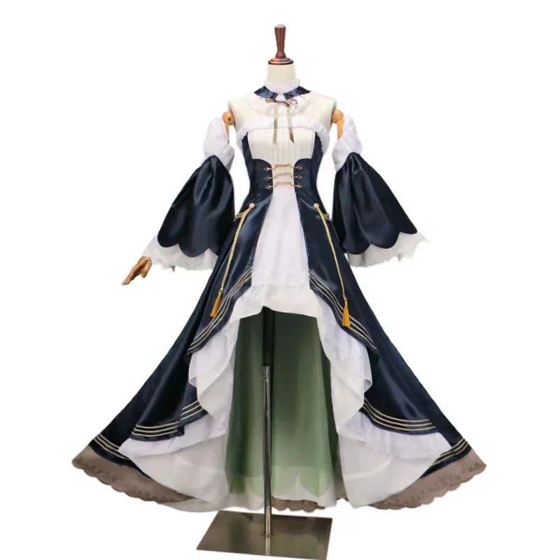 SN55Cosplay Miku القمر ثوب تأثيري ثوب مسائي تنورة كبيرة فستان 39 حفلة مجموعة كاملة @ 54WE