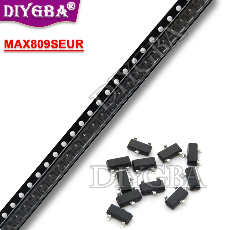 50PCS MAX809SEUR SOT23 MAX809S SOT MAX809 SOT-23 SMD ADAA Chipset New Original