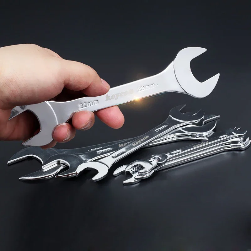 1 Piece 6*7-30*32mm Ultra-thin Open End Wrench 3mm Double End Universal Spanner High Carbon Steel Wrenches for Drive Shaft