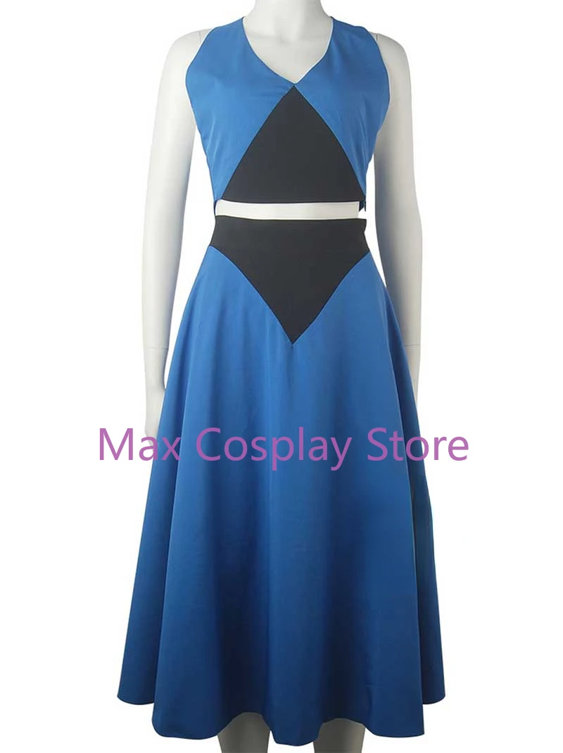 Max Anime Coslpay Costume Lapis Lazuli Blue Dress Daily Wear Halloween Costume For Women Girls Anime Clothes YZ