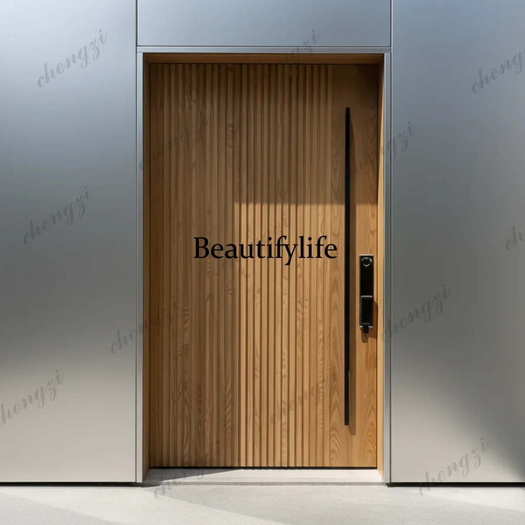 TTT Customization Stainless Steel Security Door Fire Prevention Weatherproof Anti-Theft Features Postmodern Design Glass Door