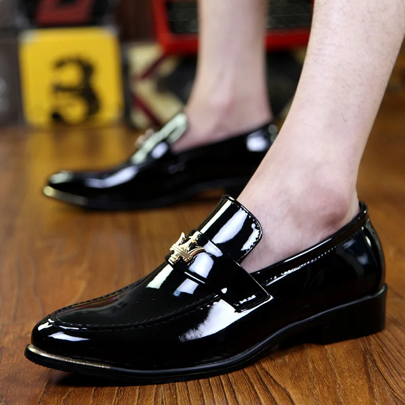 Luxury Italian Dress Shoes Man Oxfords Leather Casual Business Shoes Men Office Shoes Fashion Wedding Formal Shoes for Men 2024