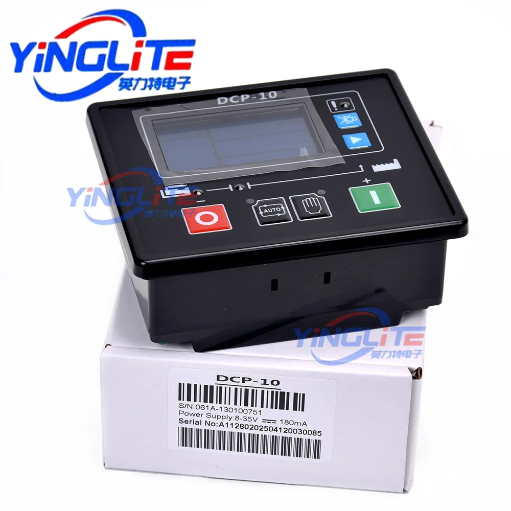 DCP-10 Auto Start Diesel Generator Controller DCP10 for Home Use with Low Oil Pressure Alarm And Start/Stop Function
