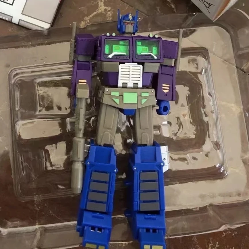 

MPH Transformation Toy MPH- S02Z Purple Op Commander Autobots Small Scale 11cm Action Figure Movable Truck Robot Model Gift