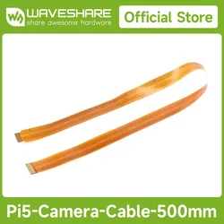 Waveshare CSI FPC 유연한 카메라 케이블, 라즈베리 파이 5, 22 핀-15 핀, 200, 300, 500mm 옵션, CSI 카메라 모듈용