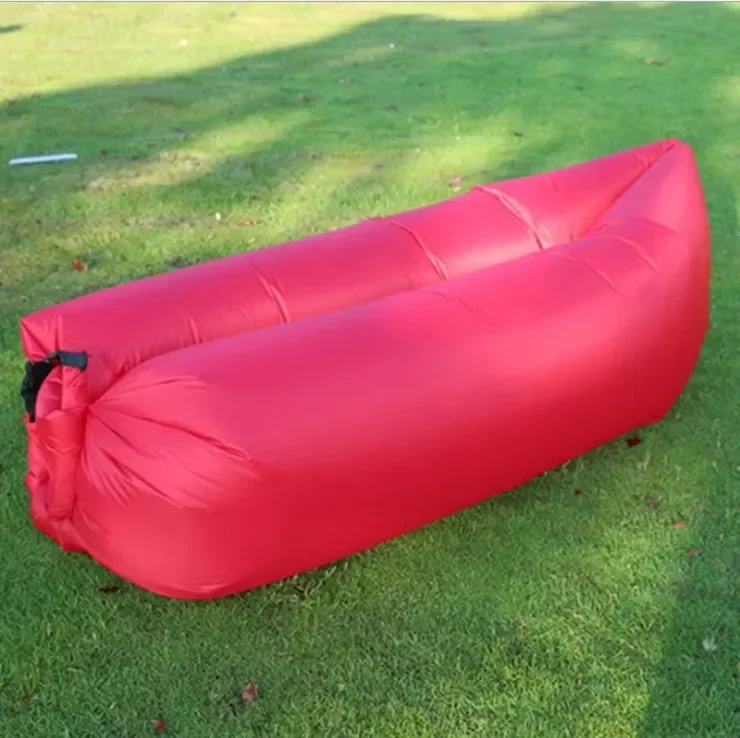 2024 Outdoor Tik Yin Network Red Air Lazy Inflatable Sofa Bag Portable Camping Sofa Mattress Music Festival Concert Recliner