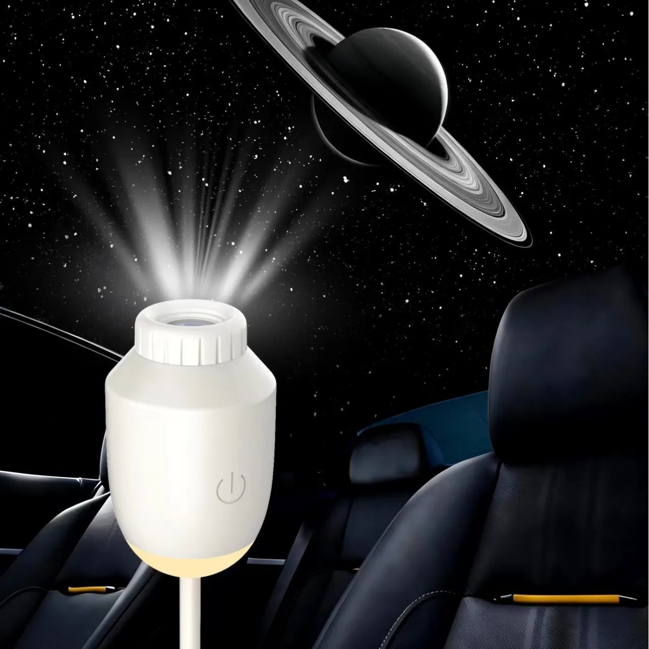 

2026 new arrival: galaxy, saturn, and moon night light - starry sky lamp, ambient light, bedside lamp (card replacement)