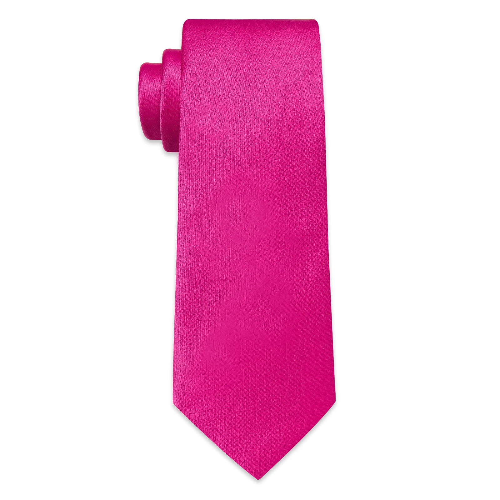 Moda uomo rosa rossa cravatta di lusso per camicia da lavoro tasca di seta gemelli quadrati cravatta di raso rosa caldo uomo matrimonio all'ingrosso