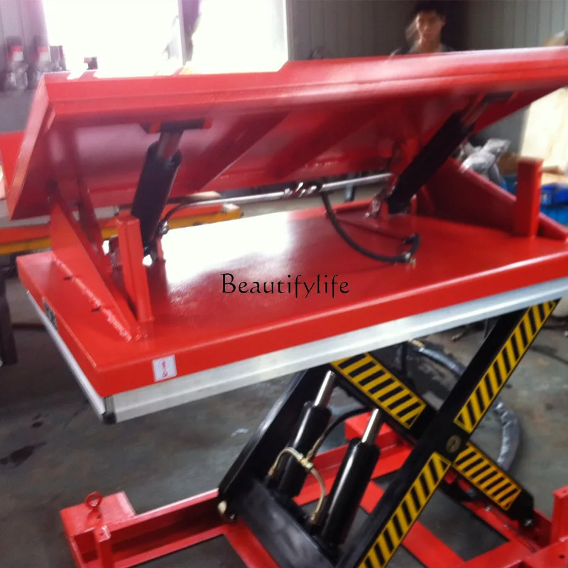 

1 ton countertop rollover lift tilt lift electric lift platform