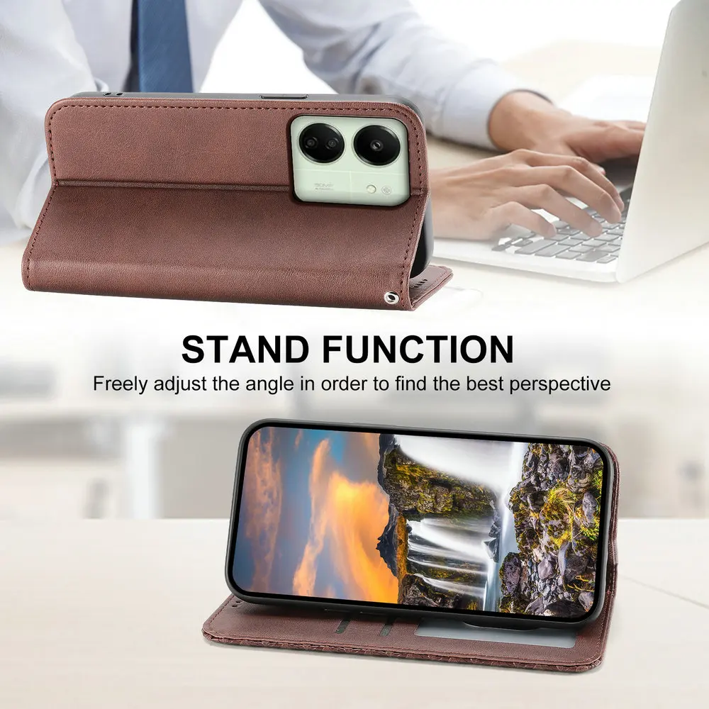For Realme 15 12 13 14 Pro Plus 5G Book Case Magnet Leather Texture Wallet Funda Realme15 Phone Realmi 14 Pro+ 14X Flip Cover