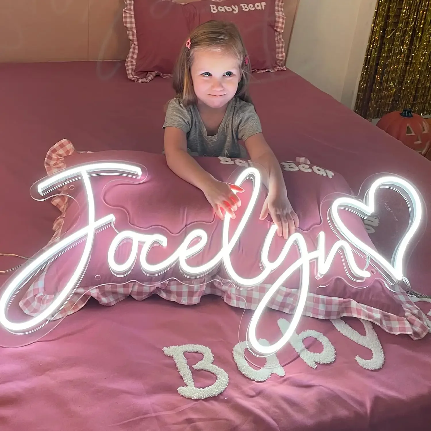 

Custom Name Neon Signs for Wall Decor Personalized for Bedroom for Wedding Backdrop Birthday Party Gift Dorm Beauty Bar Business