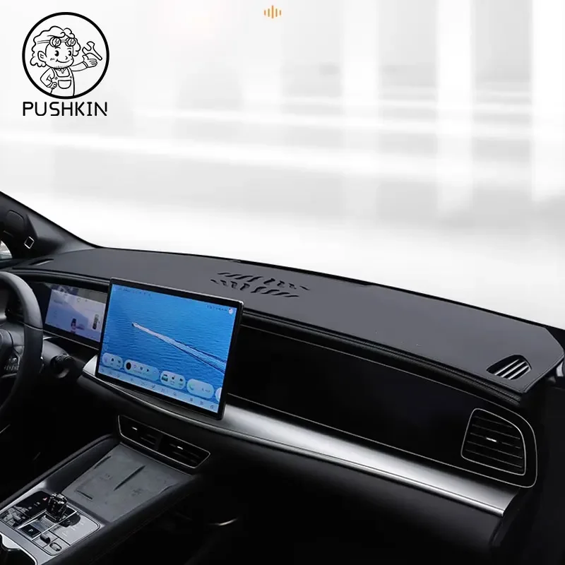 UOSO   RHD LHD For BYD Sealion 7 EV 2024 2025  Car Leather Dashmat Dashboard Cover Car Pad Dash Mat SunShade Carpet Cover Acc