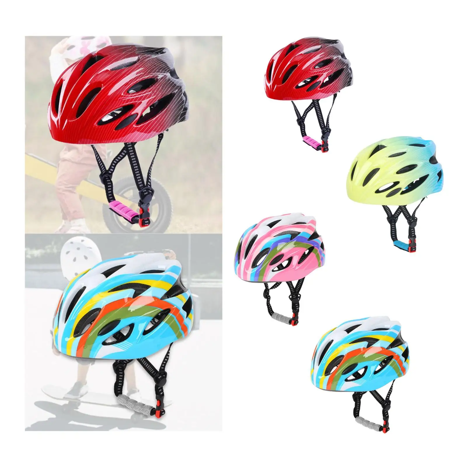 

Детский велосипедный шлем премиум-класса со съемными вкладышами для детей, подростков, мальчиков и девочек