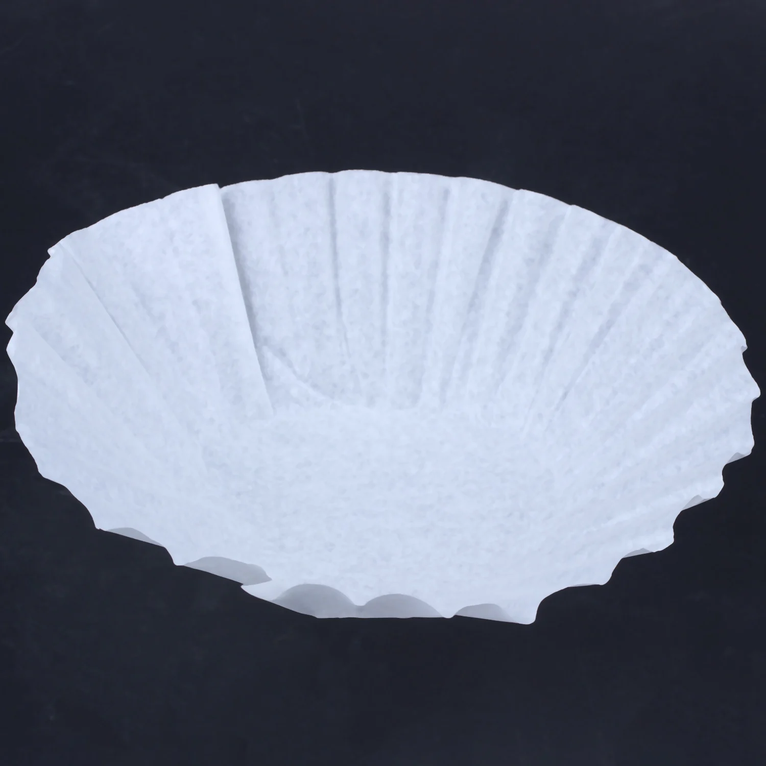 SEWS-500Pcs 25Cm Sheets American Commercial Coffee Filter Paper Basket Coffee Filters Coffee Ware Coffee Filters (White)