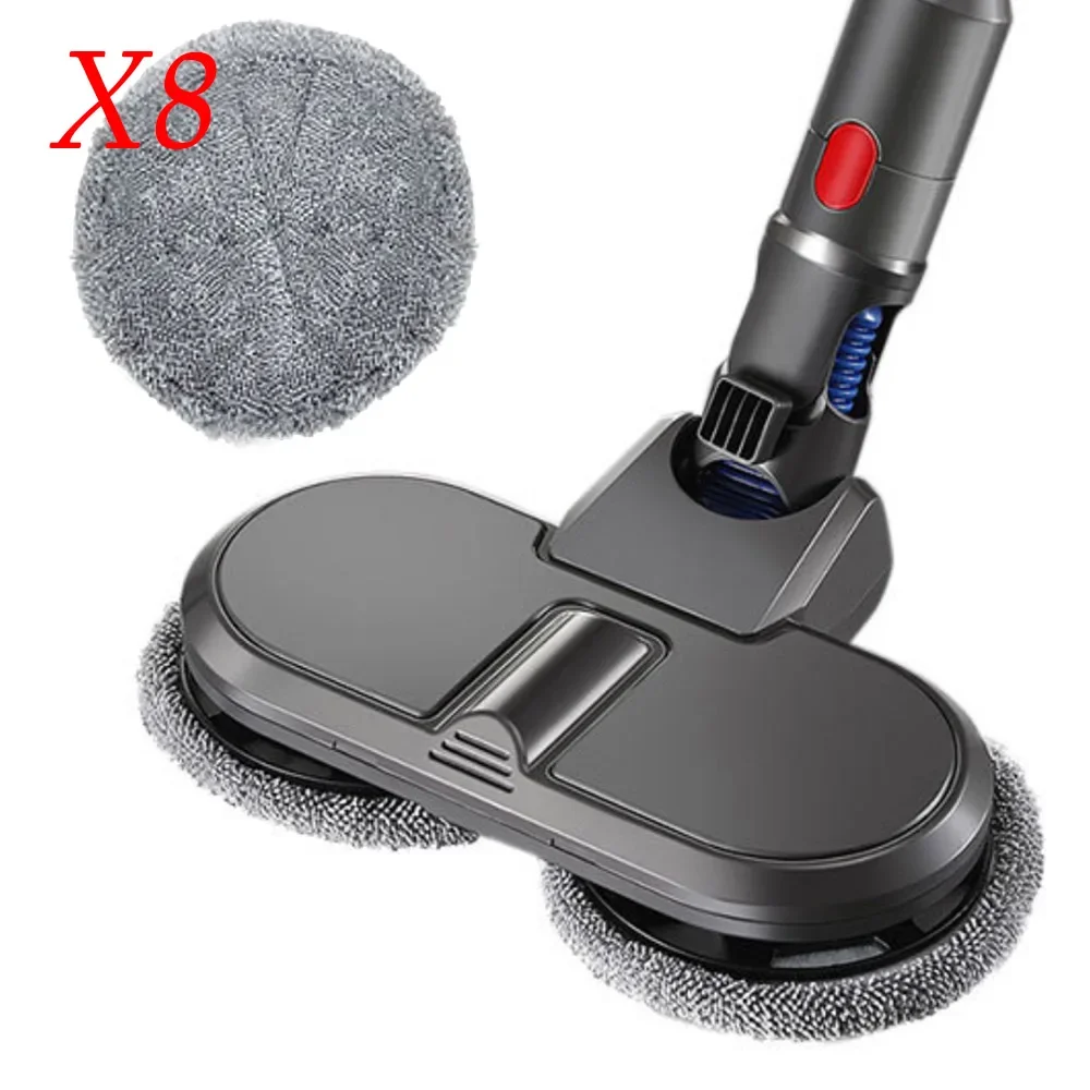 

Electric Wet & Dry Mop Cleaning Head Mop Floor Head Brush For Dyson V7 V8 V10 V11 Wireless Vacuum Cleaner Accessories