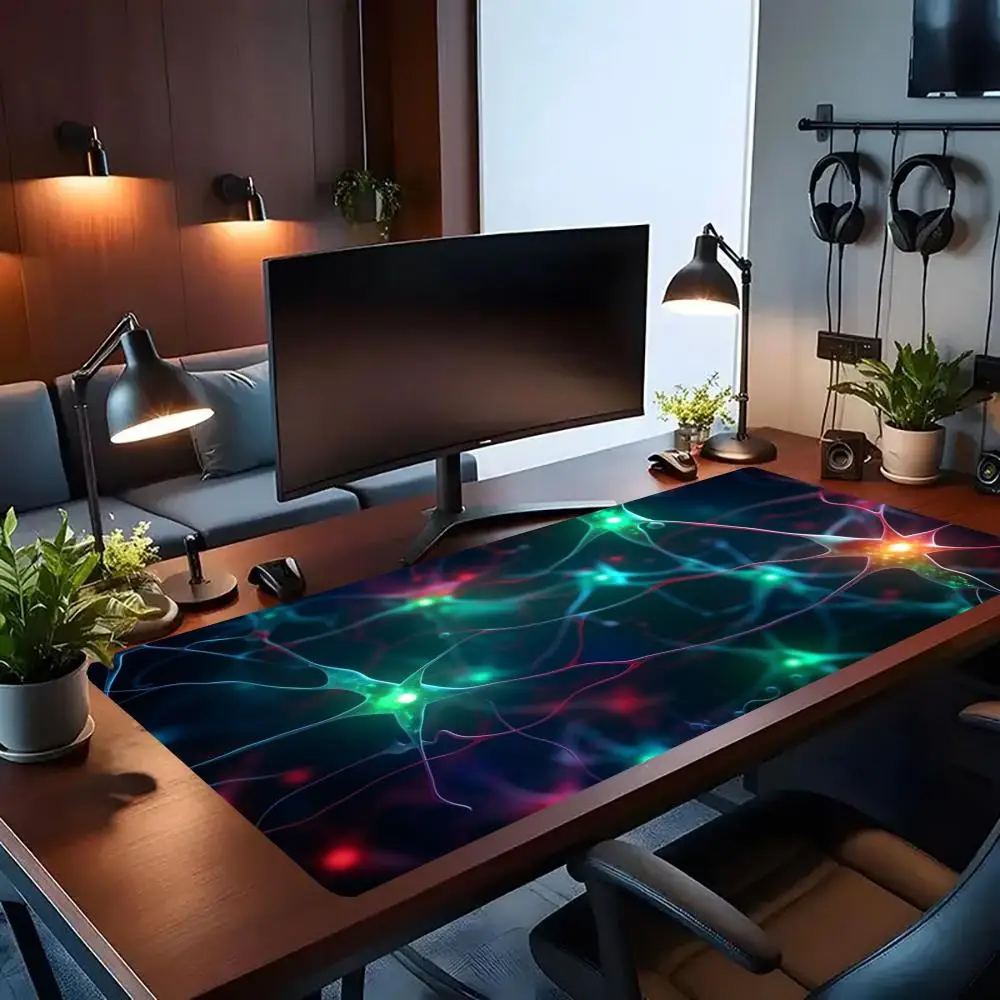 

Non-Slip Desktop Accessory with Stitched Edges Mouse Pad Non-slip large mouse pad