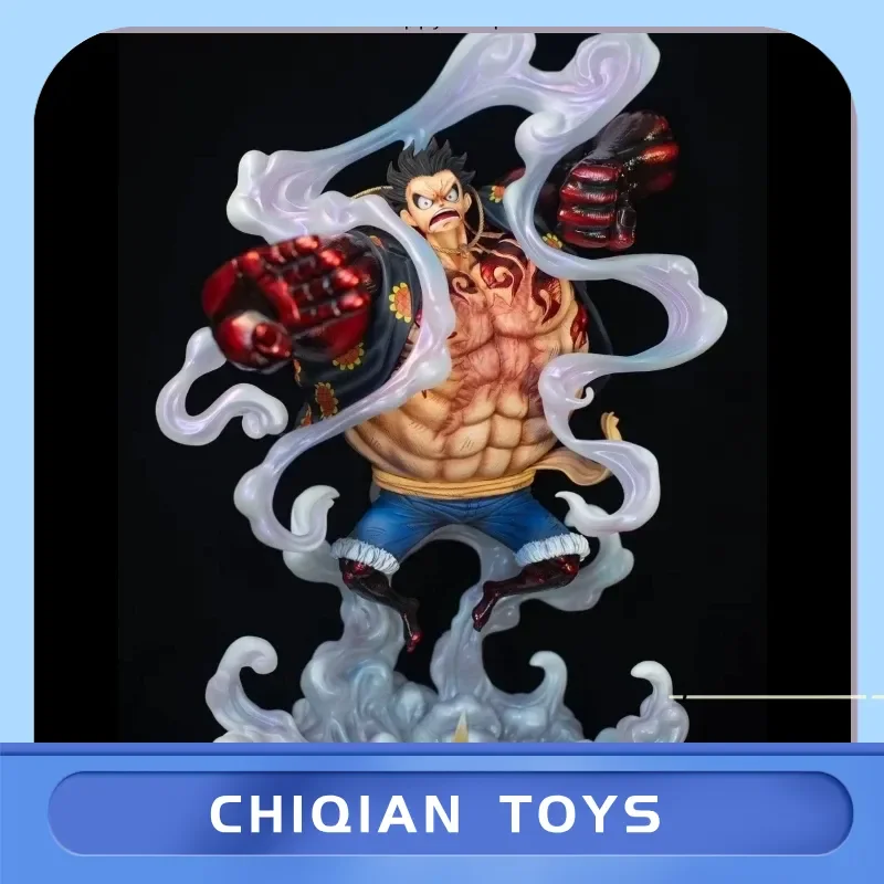 

One Piece Luffy Gear Fourth Dream Version 38cm Anime Action Figure Battle Pose Statue for Desktop Decoration Collectible Gift