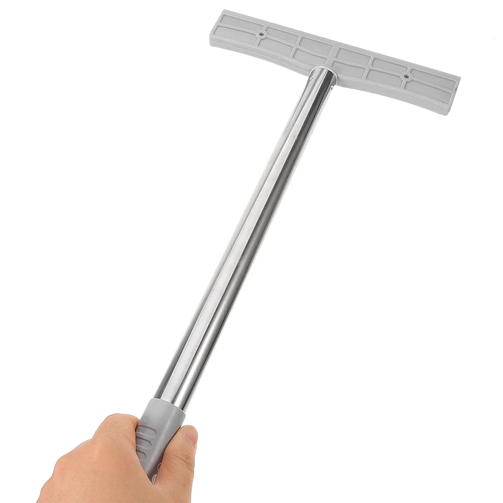 4 Pcs Placard Pole Tour Guide Sign Rod Displaying Holder Telescopic for Stainless Steel