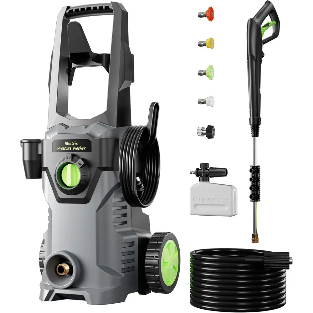 

Prure Washer, Power Washers 4800PSI 2.6GPM with 4 Quick Cont Nozzles, High Prure Washer or Cars, ences, Patios, Decks, Boats, Ho